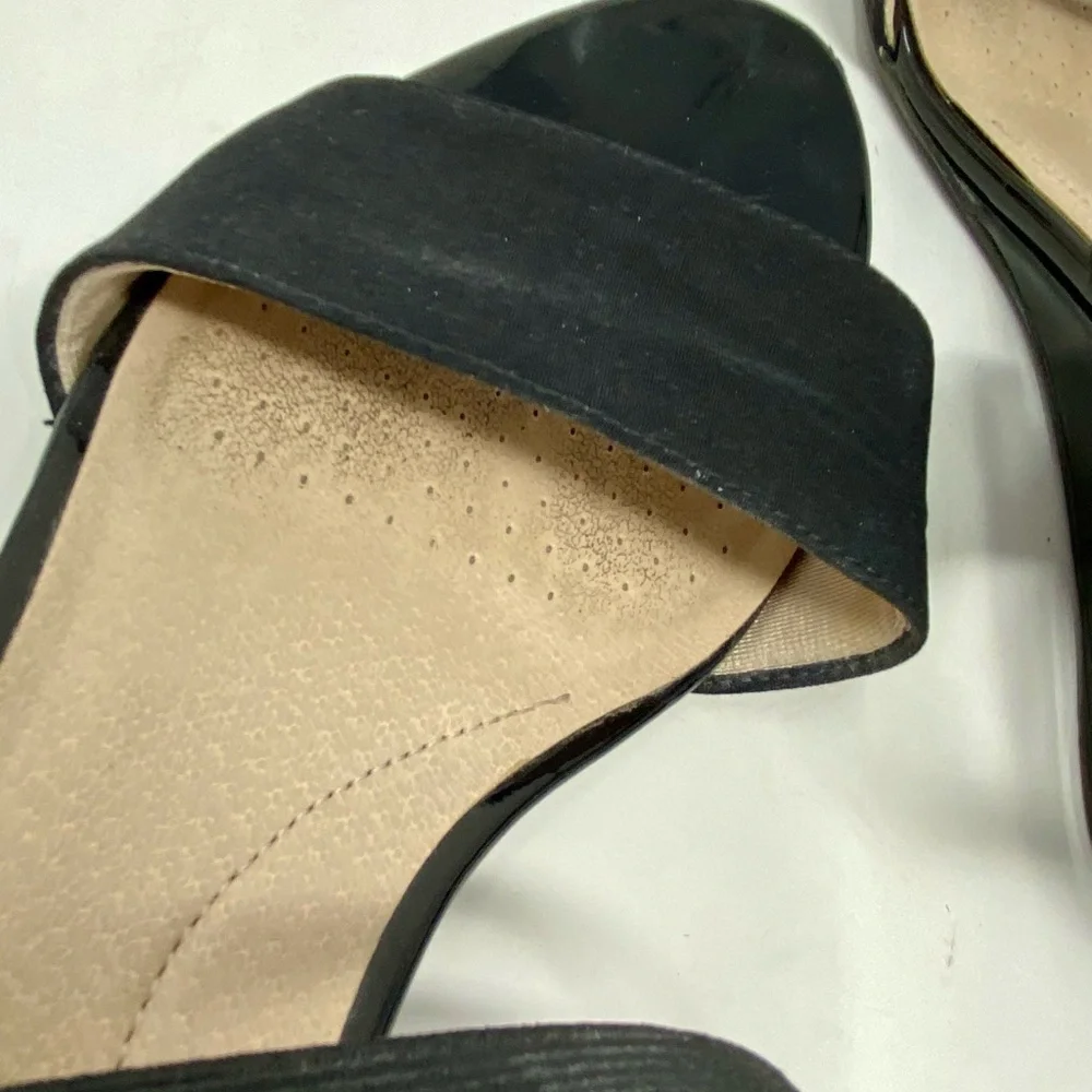 Elegant Black Women's Sandals Size 9.5